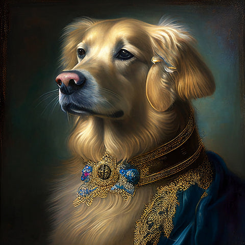 Royal Pets Golden Retriever Wall Art