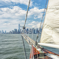 Sailing In New york Wall Art