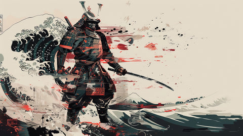 Samurai Warrior Wall Art