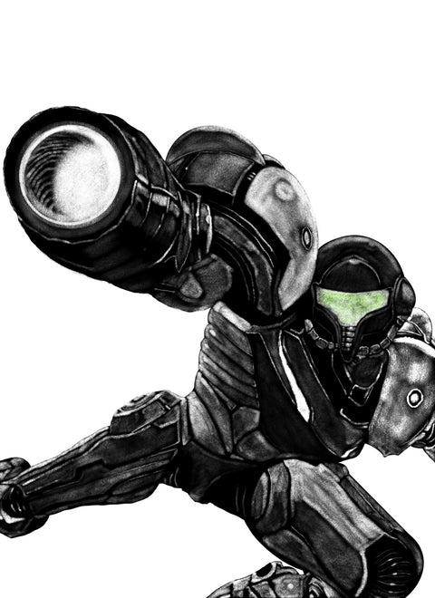 Samus 2 Wall Art