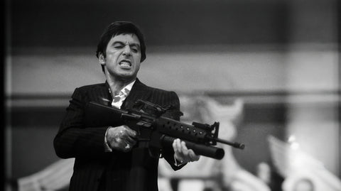 Scarface Black & White Wall Art