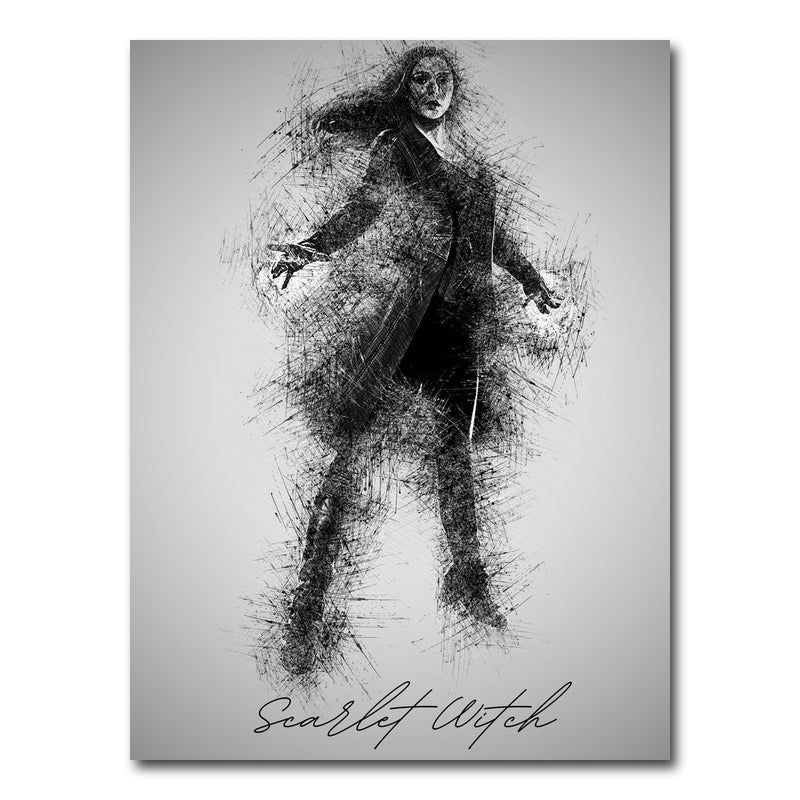 AUTO-MOCKUP WHITE | Scarlet Witch | 1 Piece | Gallery Wrap Canvas | group=3x4