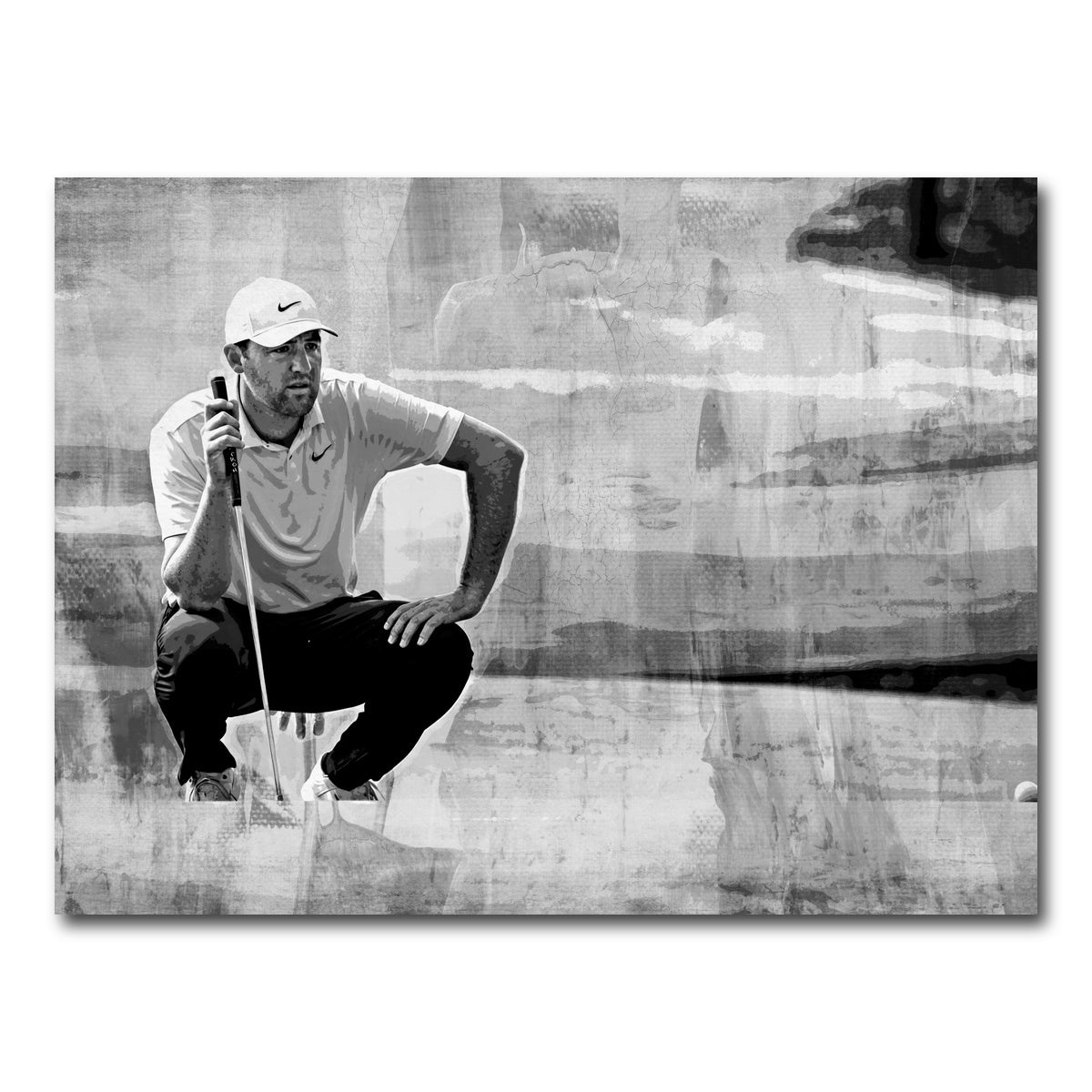 AUTO-MOCKUP WHITE | Scheffler Grayscale | 1 Piece | Gallery Wrap Canvas | group=4x3