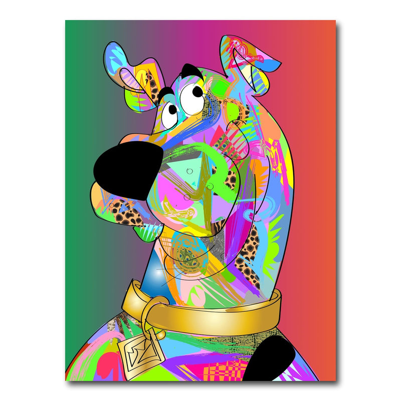 AUTO-MOCKUP WHITE | Scooby Doo | 1 Piece | Gallery Wrap Canvas | group=3x4