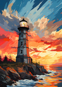 Scotland - Corsewall Lighthouse Wall Art