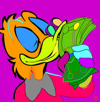 Scrooge McDuck Wall Art