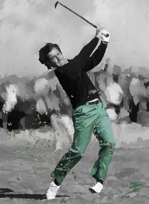 Seve Ballesteros Wall Art