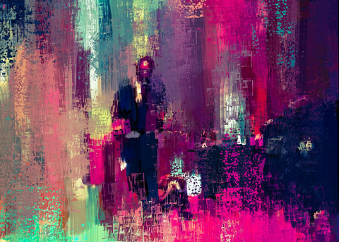 Shades of John Wick Wall Art