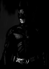 Shadow Dark Knight Wall Art