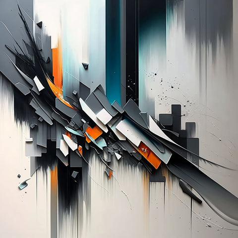 Shattered Embers Wall Art
