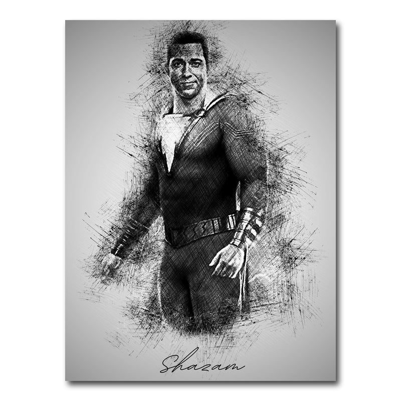 AUTO-MOCKUP WHITE | Shazam | 1 Piece | Gallery Wrap Canvas | group=3x4