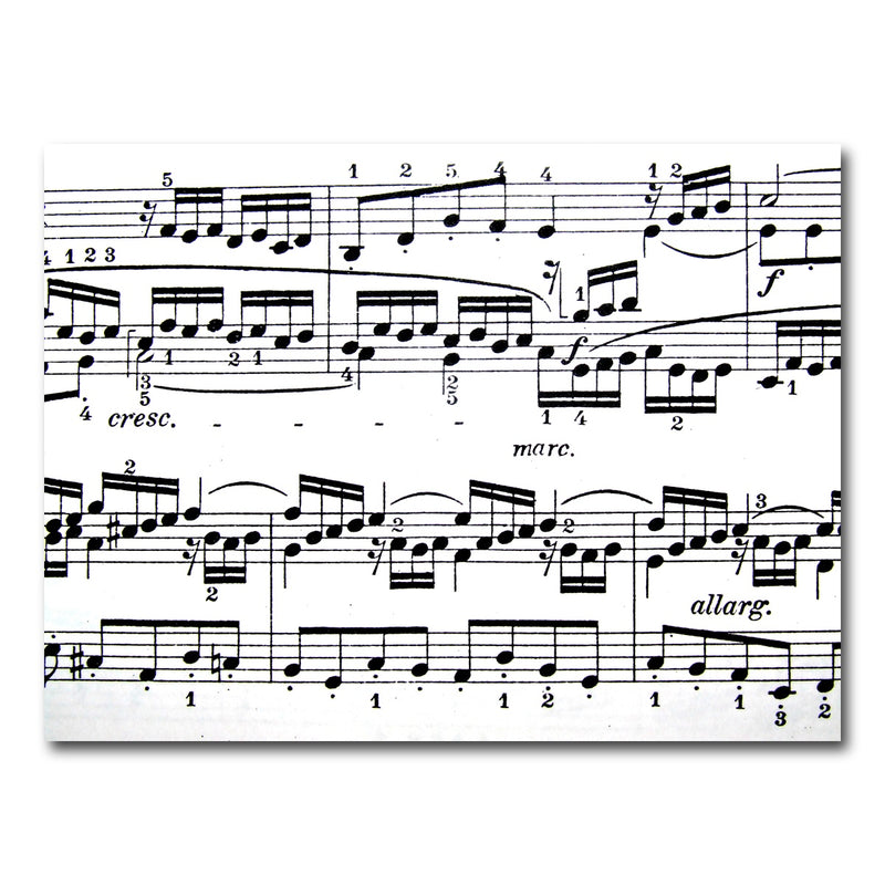 AUTO-MOCKUP WHITE | Sheet Music | 1 Piece | Gallery Wrap Canvas | group=4x3