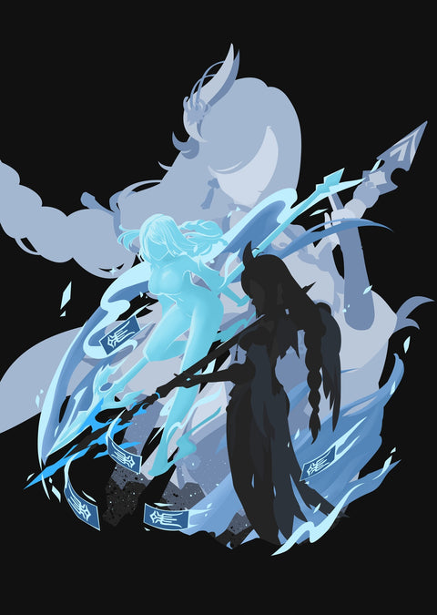 Shenhe Wall Art