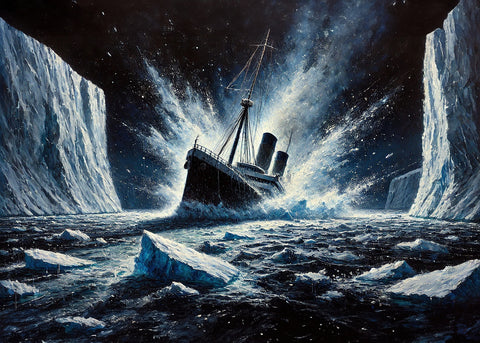 Ship Iceberg Wall Art