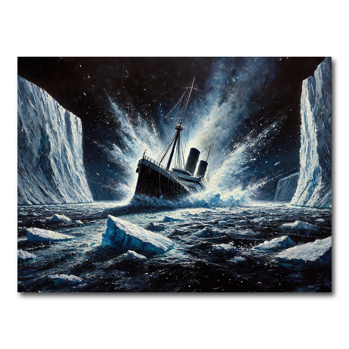 AUTO-MOCKUP WHITE | Ship Iceberg | 1 Piece | Gallery Wrap Canvas | group=4x3