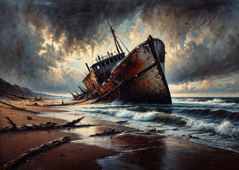 Shipwreck Wall Art