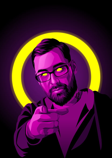 Sido Rapper Wall Art