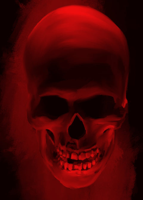 Skull Smile Wall Art