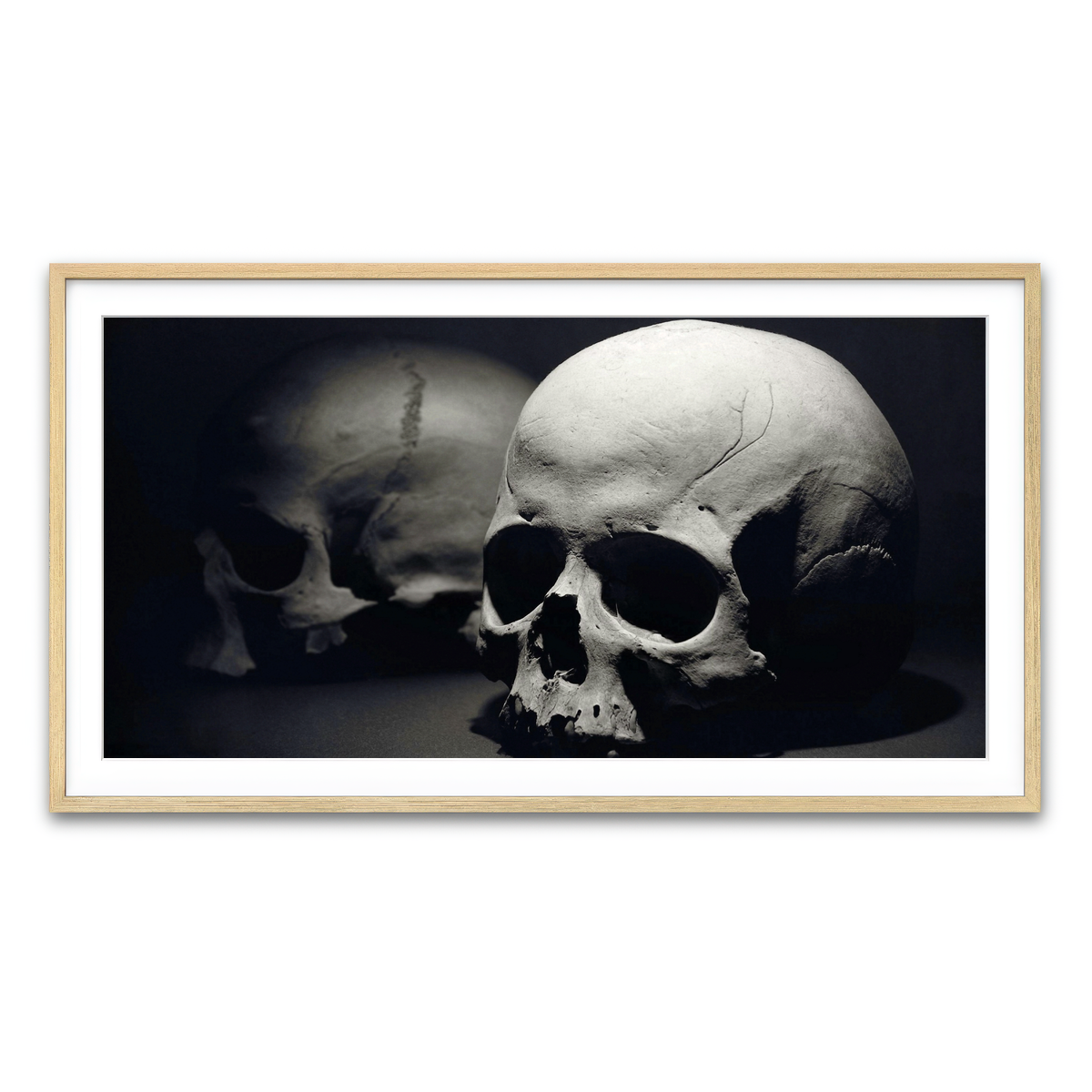 Framed Print 2x1 Natural