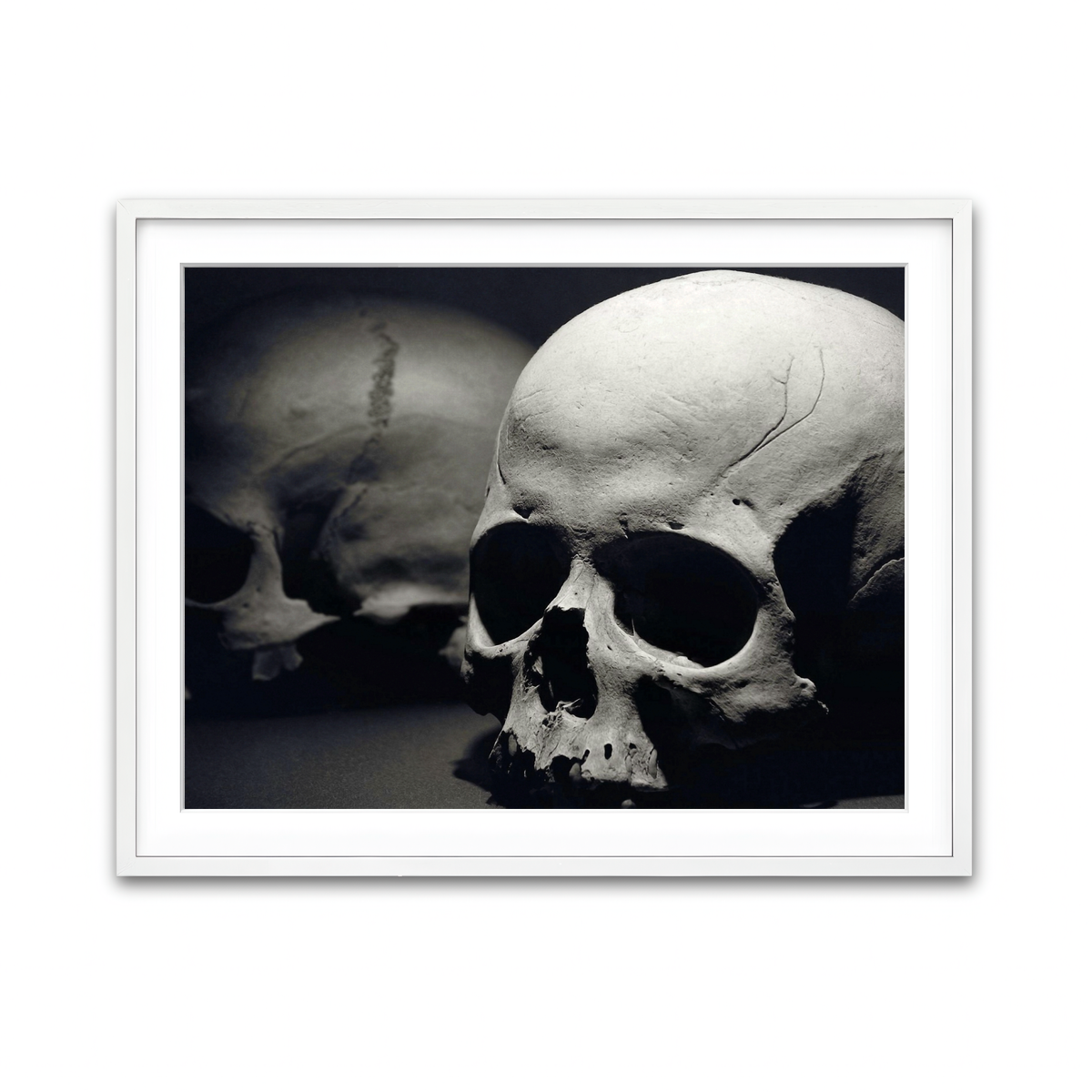 Framed Print 4x3 White