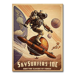 AUTO-MOCKUP WHITE | SkySurfers - Ride the Clouds of Venus | 1 Piece | Gallery Wrap Canvas | group=3x4
