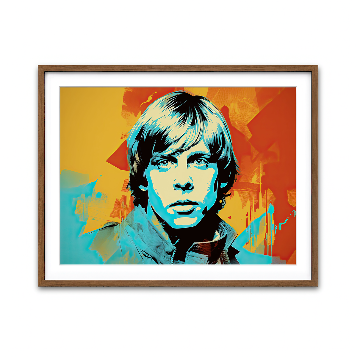 Framed Print 4x3 Walnut