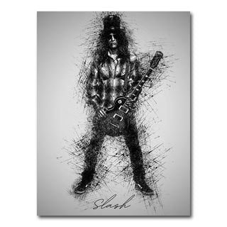 AUTO-MOCKUP WHITE | Slash Wearing Flannel | 1 Piece | Gallery Wrap Canvas | group=3x4