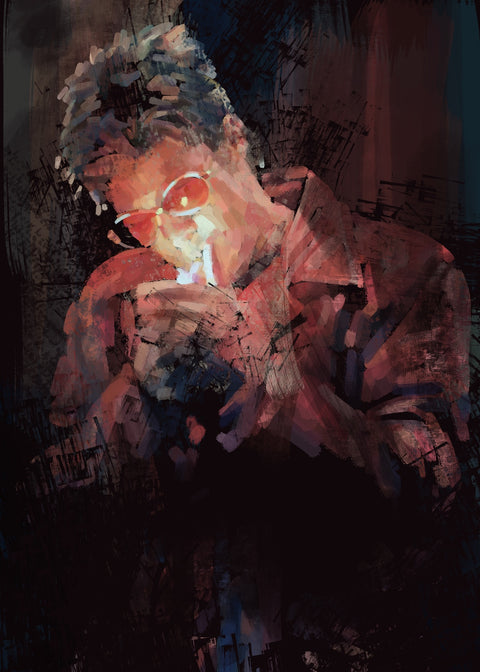 Smoking Tyler Wall Art