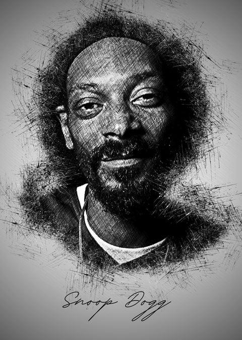 Snoop Sketch Wall Art