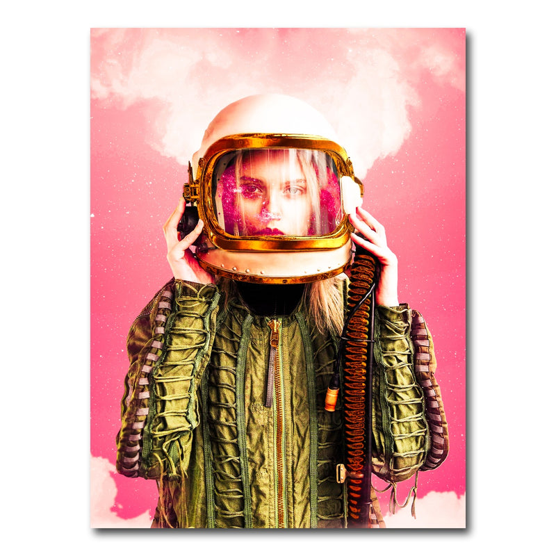 AUTO-MOCKUP WHITE | Space Girl | 1 Piece | Gallery Wrap Canvas | group=3x4