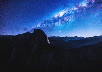 Space and Half Dome Wall Art