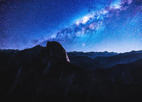 Space and Half Dome Wall Art