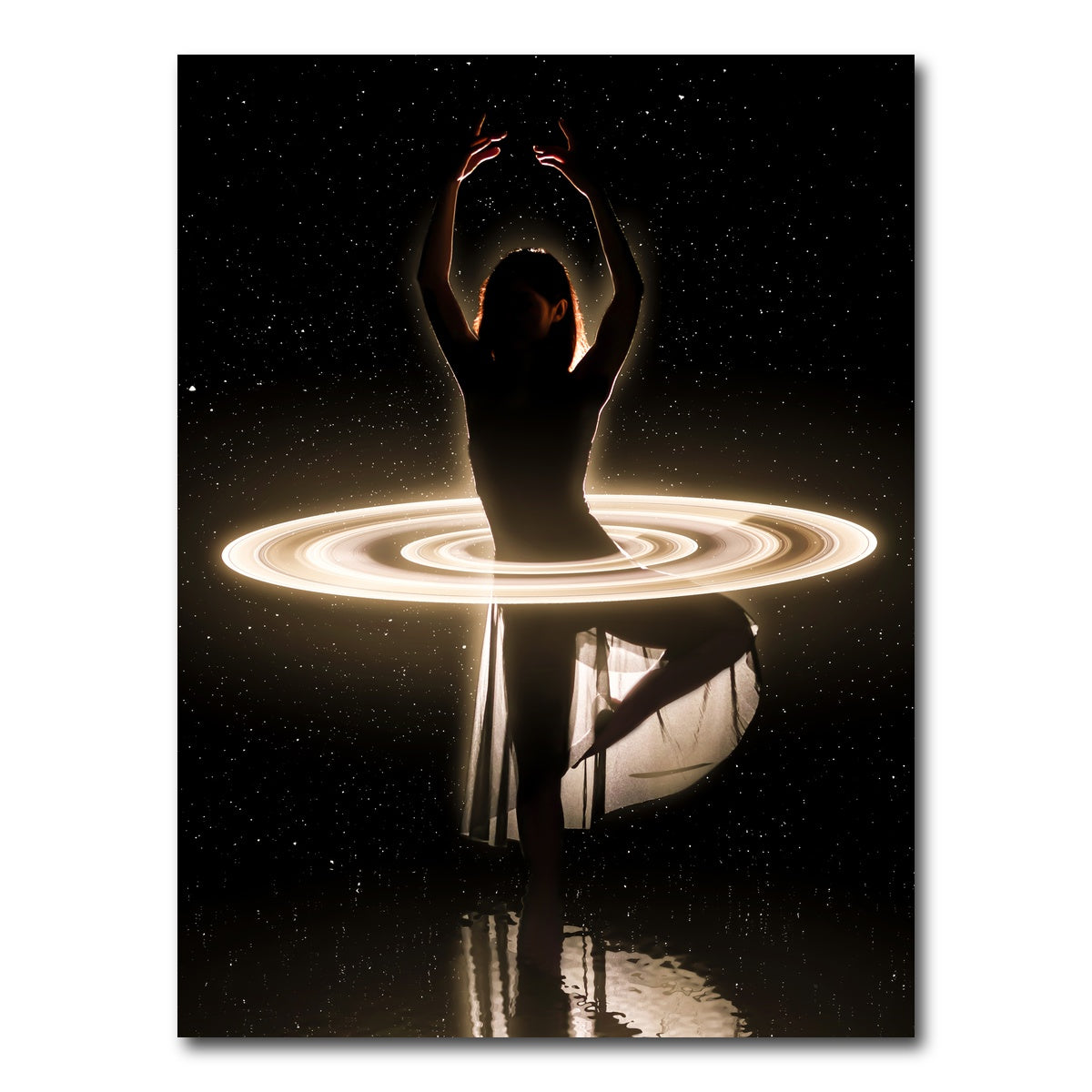 AUTO-MOCKUP WHITE | Space dancer | 1 Piece | Gallery Wrap Canvas | group=3x4