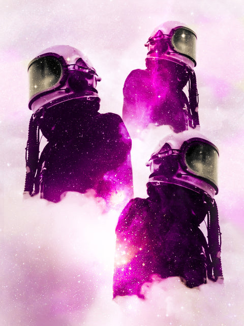Space explorers Wall Art