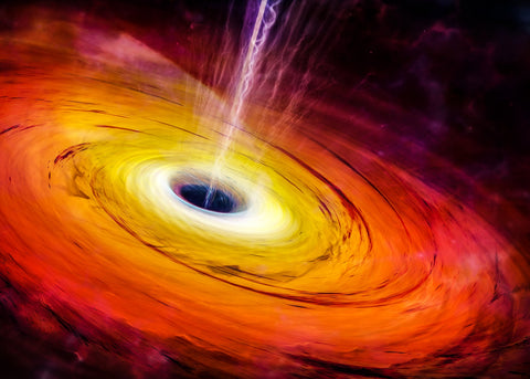 Spacescape Black Hole Wall Art