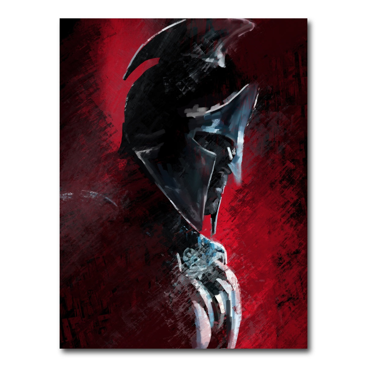 AUTO-MOCKUP WHITE | Spartan Warrior | 1 Piece | Gallery Wrap Canvas | group=3x4