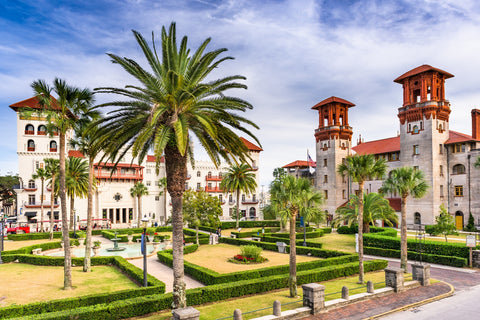 St. Augustine - Alcazar Courtyard Wall Art