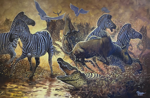 Stampede Wall Art