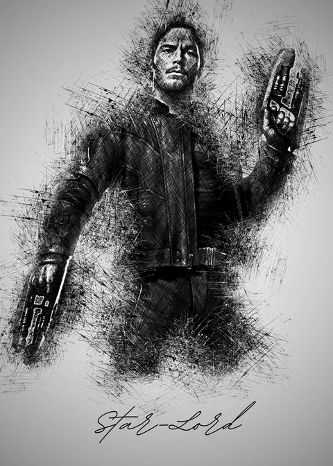 Star-Lord Wall Art