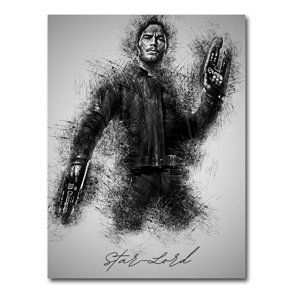AUTO-MOCKUP WHITE | Star-Lord | 1 Piece | Gallery Wrap Canvas | group=3x4