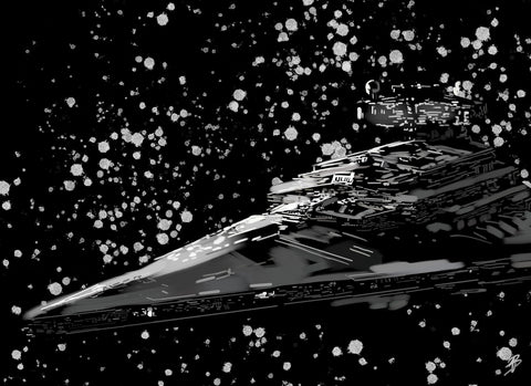 Star Destroyer Wall Art