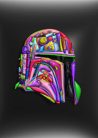 Star Wars Helmet Wall Art
