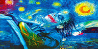 Starry Night Joker Wall Art