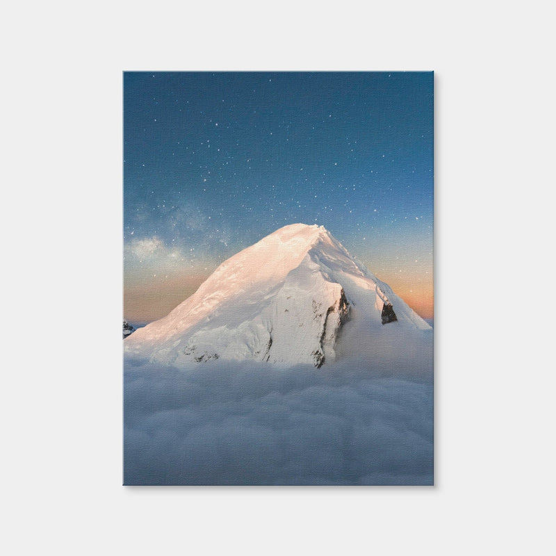 AUTO-MOCKUP WHITE | Starry Peak | 1 Piece | Gallery Wrap Canvas | group=3x4