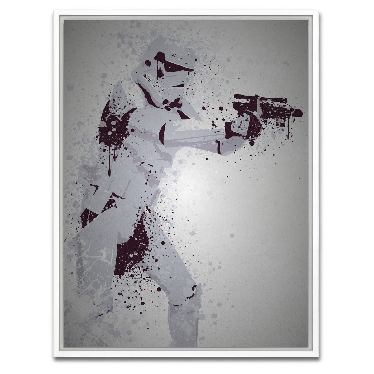 AUTO-MOCKUP WHITE | Storm Trooper | 1 Piece | White Framed Canvas | group=3x4