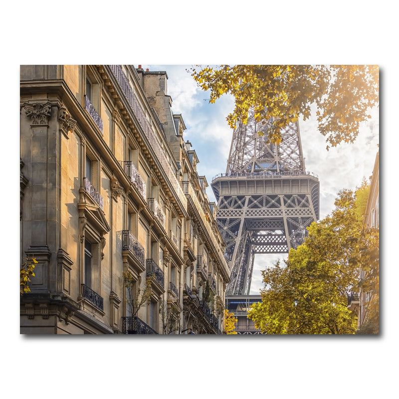 AUTO-MOCKUP WHITE | Sunlight In Paris | 1 Piece | Gallery Wrap Canvas | group=4x3