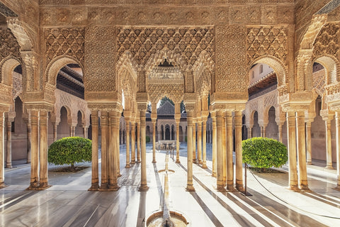 Sunlight In The Alhambra Wall Art