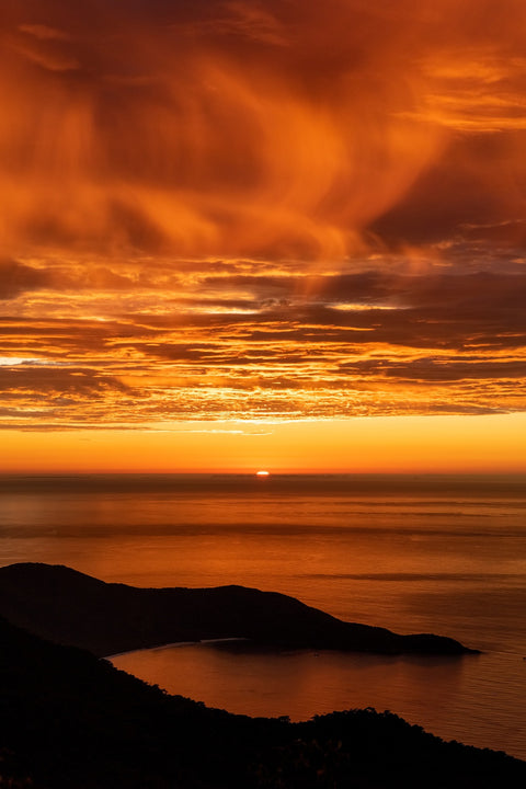 Sunrise at Ilha Grande Brazil Wall Art