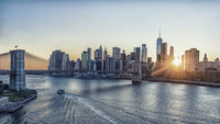 Sunset In New York Wall Art