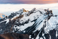Sunset Peaks Wall Art
